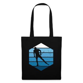 Men's Women's Cross-Country Classic Cross-Country Skating - Tote Bag - black - Front