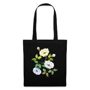 Flowers - Tote Bag - black - Front