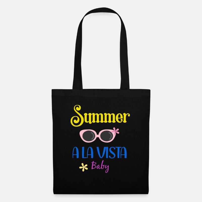 Summer Holidays - Summer Vibes - Tote Bag - black