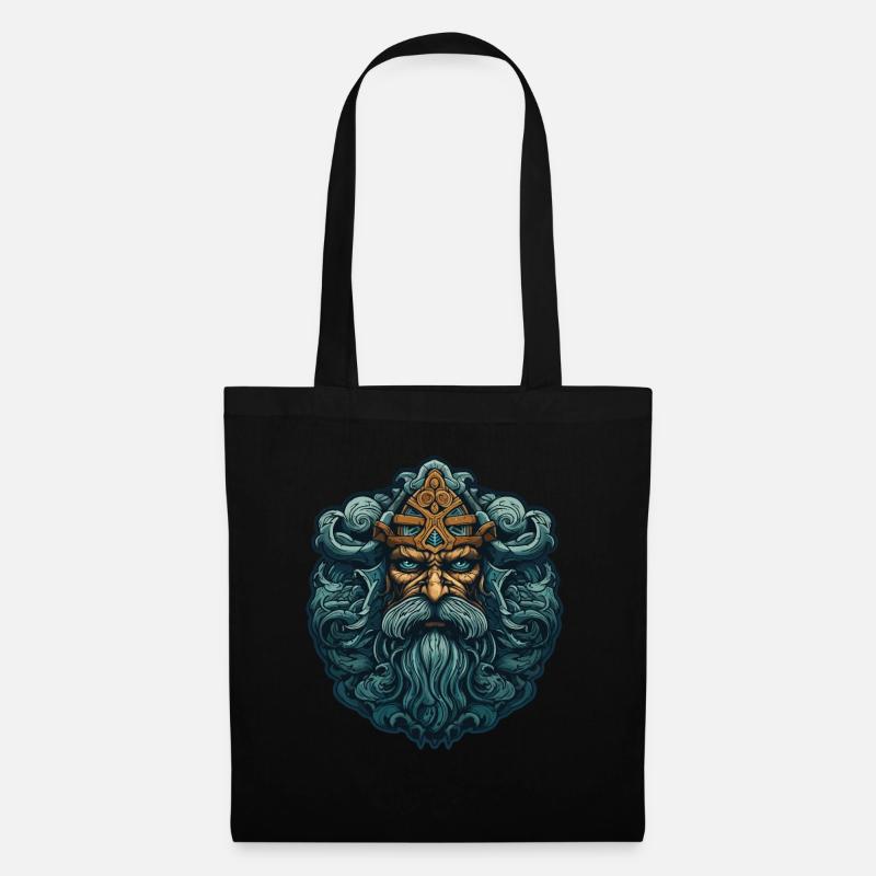 Legendary Viking Warrior: An Epic Project - Tote Bag - black