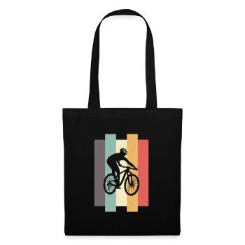 VTT Descente VTT Vintage - Sac en tissu - noir - Devant