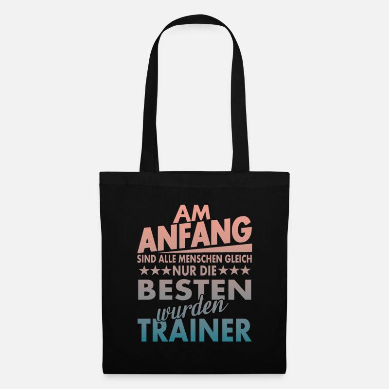 trainer - Stoffbeutel - Schwarz