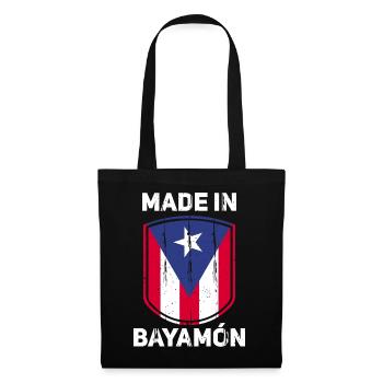 Porto Rico - Sac en tissu - noir - Devant