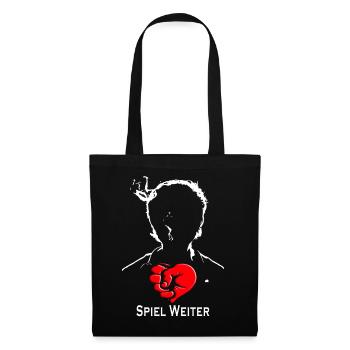 Spiel Weiter Grafik - Sac en tissu - noir - Devant