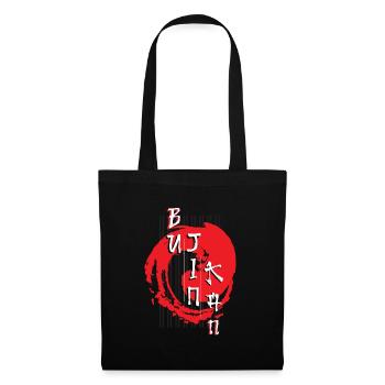 Bujinkan, Bujinkan japanisch, Kampfsportarten, - Stoffbeutel - Schwarz - Vorne