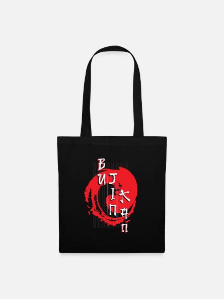 Bujinkan, Bujinkan japanisch, Kampfsportarten, - Stoffbeutel - Schwarz