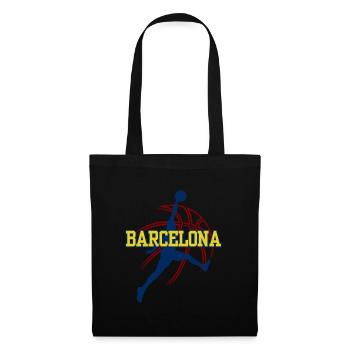 Barcelona, meine Stadt! - Stoffbeutel - Schwarz - Vorne