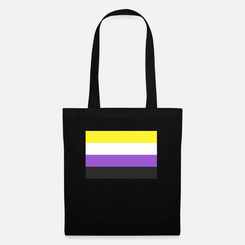 LGBT Non-binary - Tote Bag - black