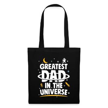 Father's Day Gift Greatest Dad In The Universe - Tote Bag - black - Front
