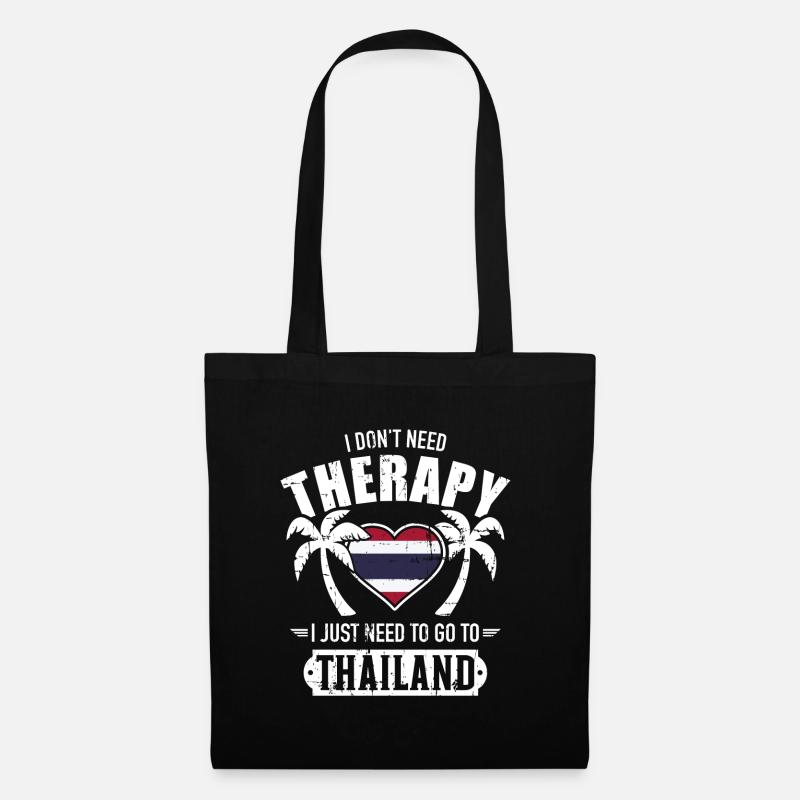 Thailandia - Borsa di stoffa - nero