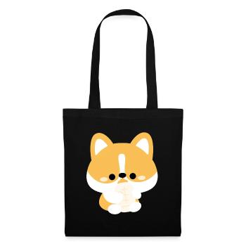 Corgi Toddler - Tote Bag - black - Front
