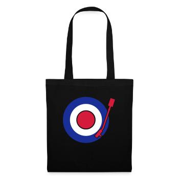 Vinyl Mod Sign - Tote Bag - black - Front