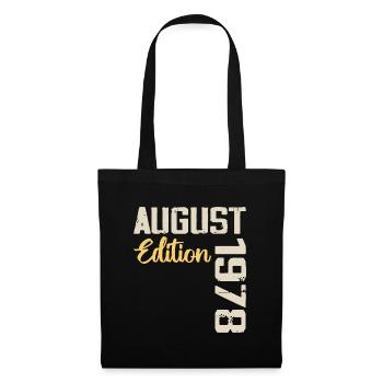 Anniversaire Août 1978 - Edition Limitée Août 1978 - Sac en tissu - noir - Devant