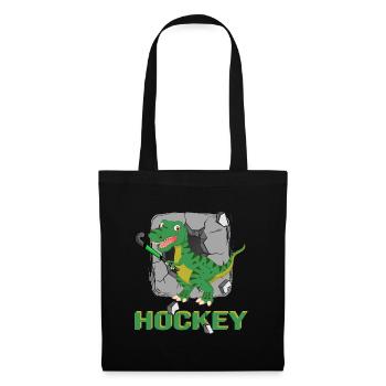 hockey trend field hockey fieldhockey hockeysaurus - Tote Bag - black - Front