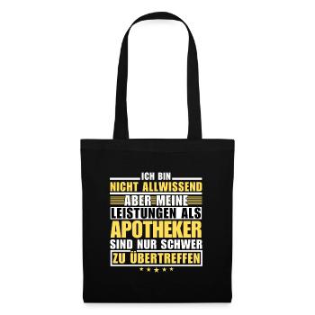 Unmatched performance as a pharmacist - Tote Bag - black - Front