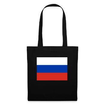 Russian flag - Tote Bag - black - Front