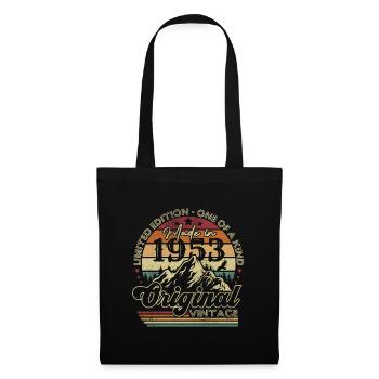 Original 1953 vintage retro anniversary 1953 - Tote Bag - black - Front