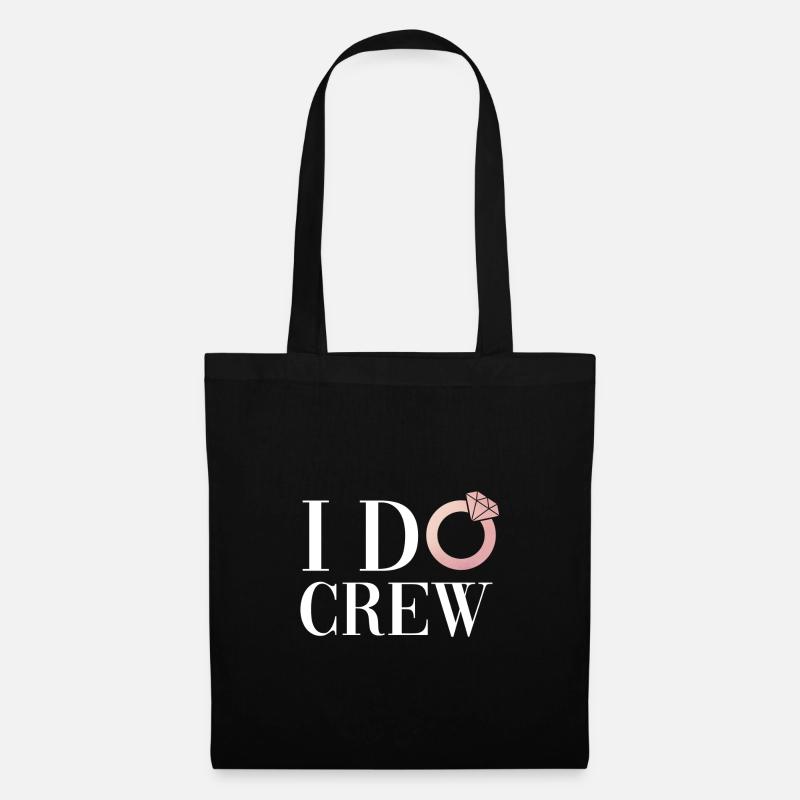 I DO Crew | Shirts & Accessoires - Stoffbeutel - Schwarz