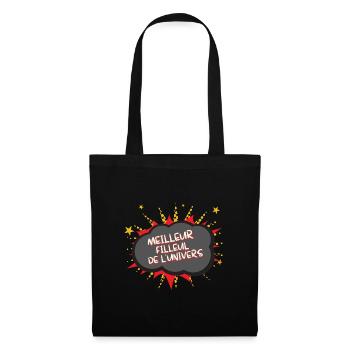 Meilleur filleul de l'univers ! meilleur filleul - Sac en tissu - noir - Devant