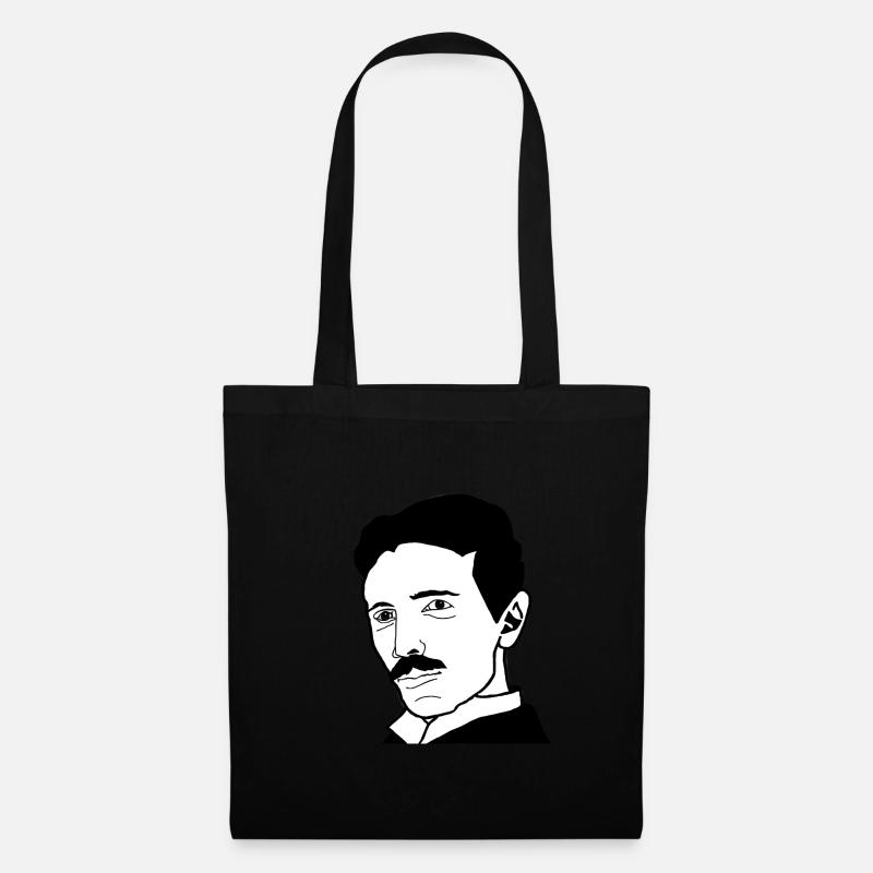 Nikola Energy Frequency Vibration Design - Tote Bag - black