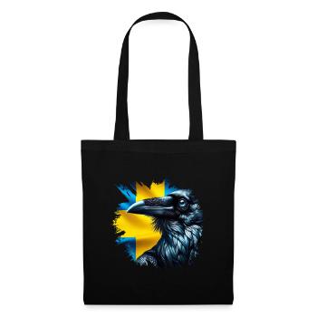 Raven - Dalsland Landscape Animals Sweden - Tote Bag - black - Front