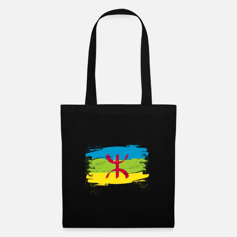 Amazigh - Stoffbeutel - Schwarz