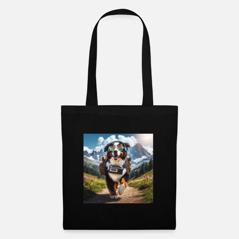 Berner Sennenhund - Stoffbeutel - Schwarz