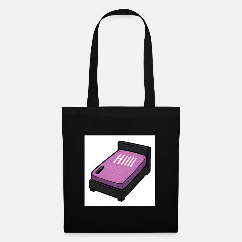 Short-term alarm with sleep mode - Tote Bag - black