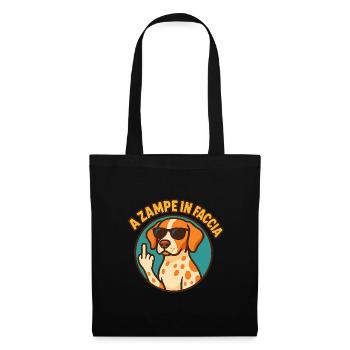 With paws in the face - Tote Bag - black - Front