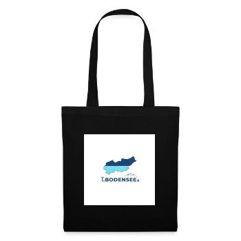 Lake Constance Landscape Logo Lakeshore - Tote Bag - black - Front