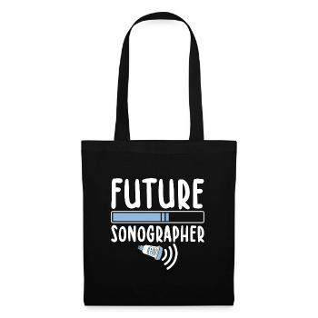 Sonograf - Stoffbeutel - Schwarz - Vorne