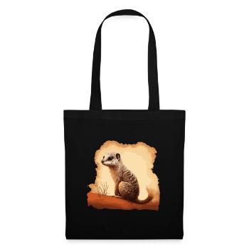 Bébé Mangouste Mangouste - Sac en tissu - noir - Devant
