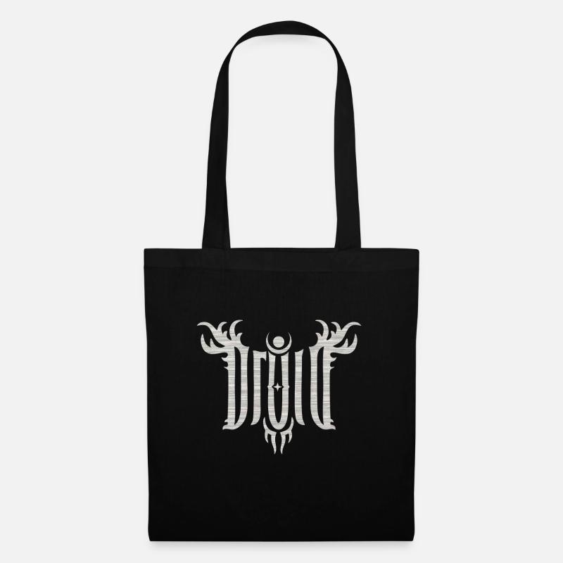 Druide - Sac en tissu - noir