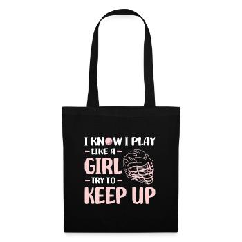 Lacrosse players | Lacrosse Sport Team Gifts - Tote Bag - black - Front