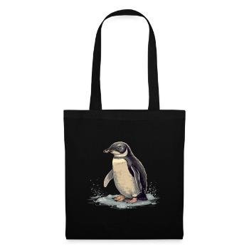 Penguin Baby Bird Chick - Tote Bag - black - Front
