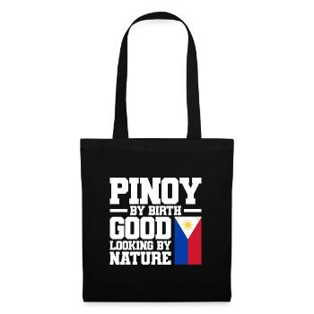 Philippinen Urlaub | Strand Filipino Geschenkidee - Stoffbeutel - Schwarz - Vorne