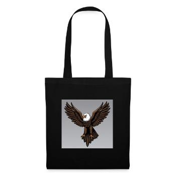 Aigle - Sac en tissu - noir - Devant