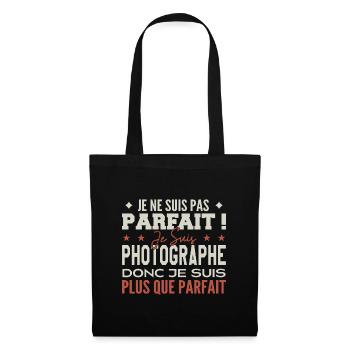 A Photographer, the Dream Job in the Spotlight - Tote Bag - black - Front