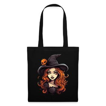 Design d’Halloween effrayant pour la prochaine fête - Sac en tissu - noir - Devant