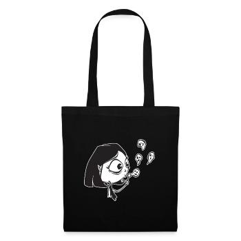 Vampire fantôme - Sac en tissu - noir - Devant