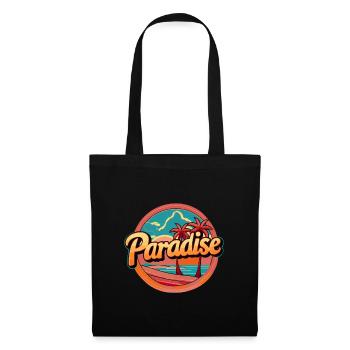 Paradise Sky Sky Beach Sunset - Tote Bag - black - Front