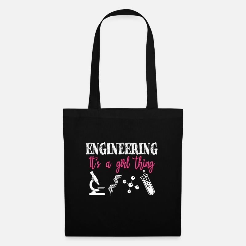 Engineering It's a Girl Thing - Tote Bag - black