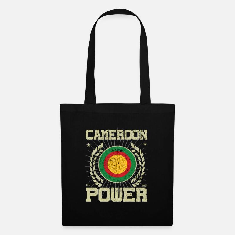 Cooles Kamerun, Design - Stoffbeutel - Schwarz