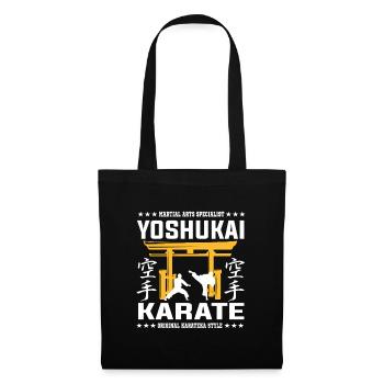 Cool Yoshukai martial arts design with kanji - Tote Bag - black - Front