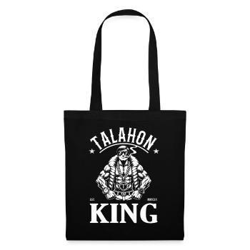 Talahon King - Boxe de l’ombre à la perfection - Sac en tissu - noir - Devant
