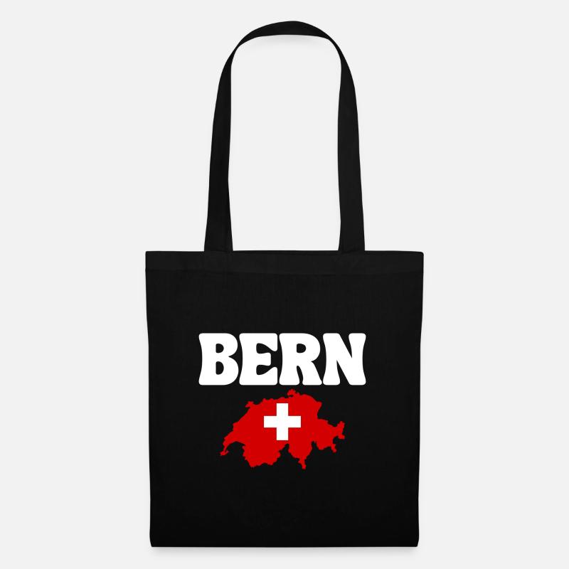 Bern - Stoffbeutel - Schwarz