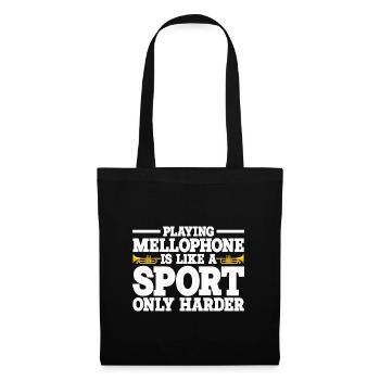 Mellophon - Stoffbeutel - Schwarz - Vorne