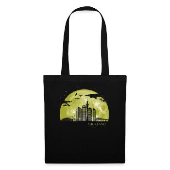 AUCKLAND Moon Light Night Stars Skyline - Tote Bag - black - Front