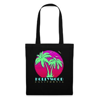 Hollywood - Sac en tissu - noir - Devant
