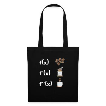 Math Teacher Derivation Coffee Lovers - Tote Bag - black - Front
